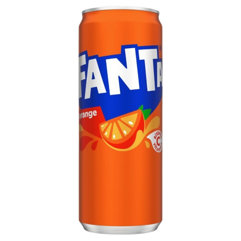 Coca - Cola Fanta Orange Can, 330ml