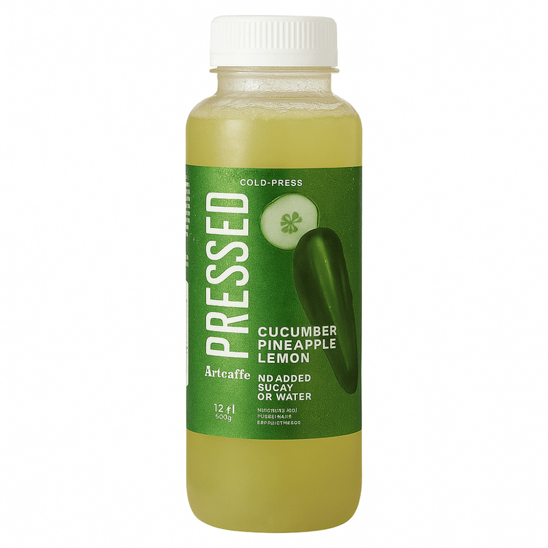 Artcaffe Cold Pressed Green Glow Bottle, 330ml