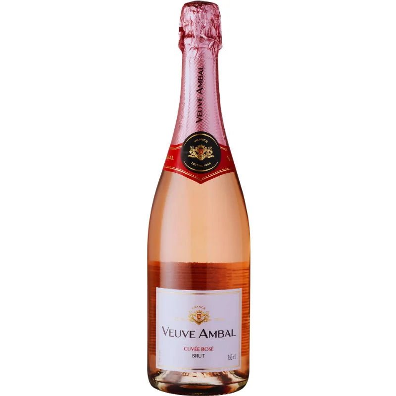 Veuve Ambal Cuvee Rose Brut Sparkling Wine, 750ml