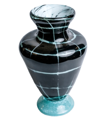 Shanga Vintage Etched Vase
