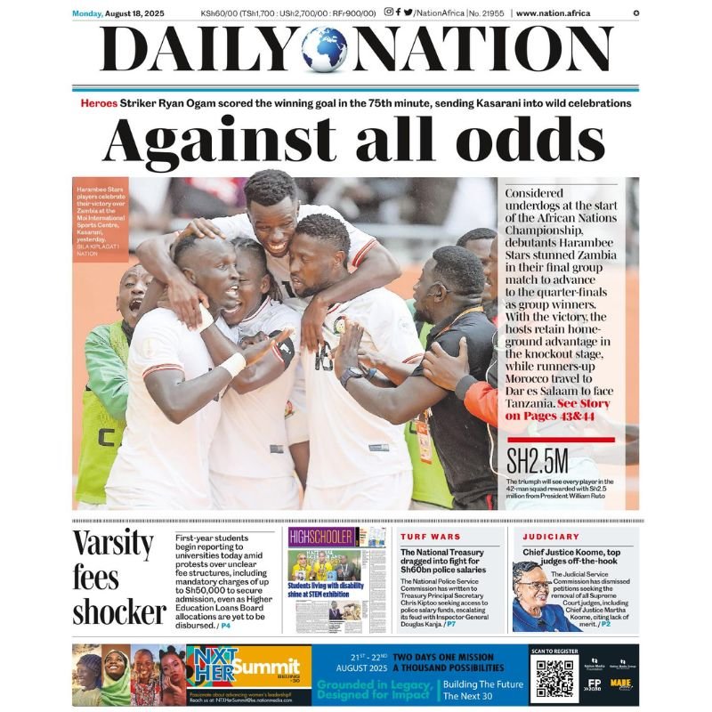 Daily Nation Newspaper