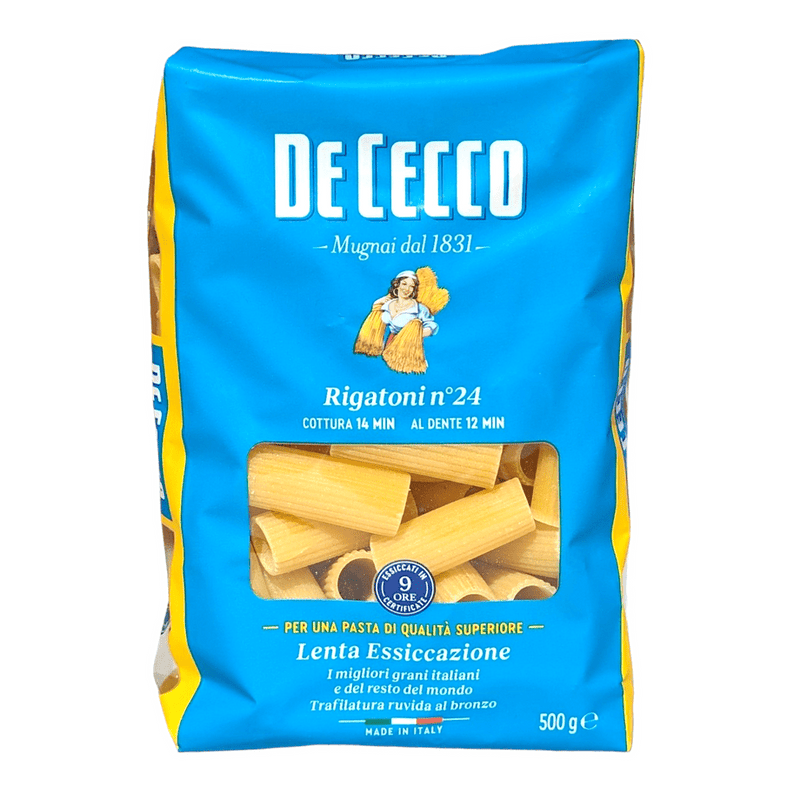 De Cecco Rigatoni No. 24, 500g