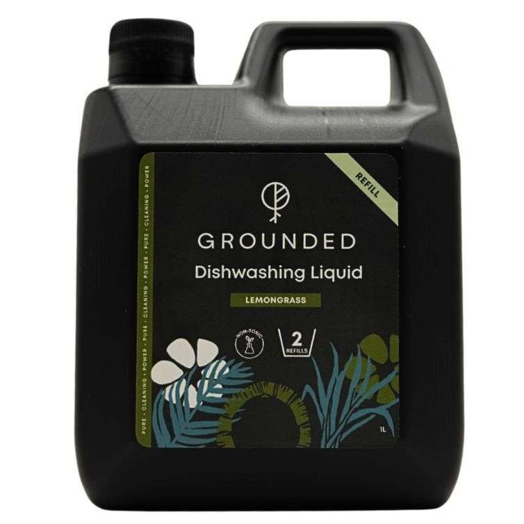 Grounded Dishwashing Liquid Lemongrass, 1000ml