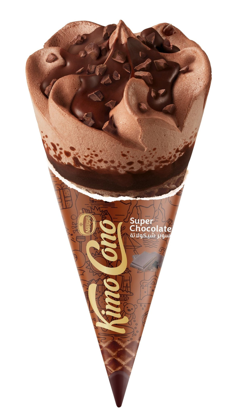 Nestle Kimo Cone Super Chocolate Cone, 105ml