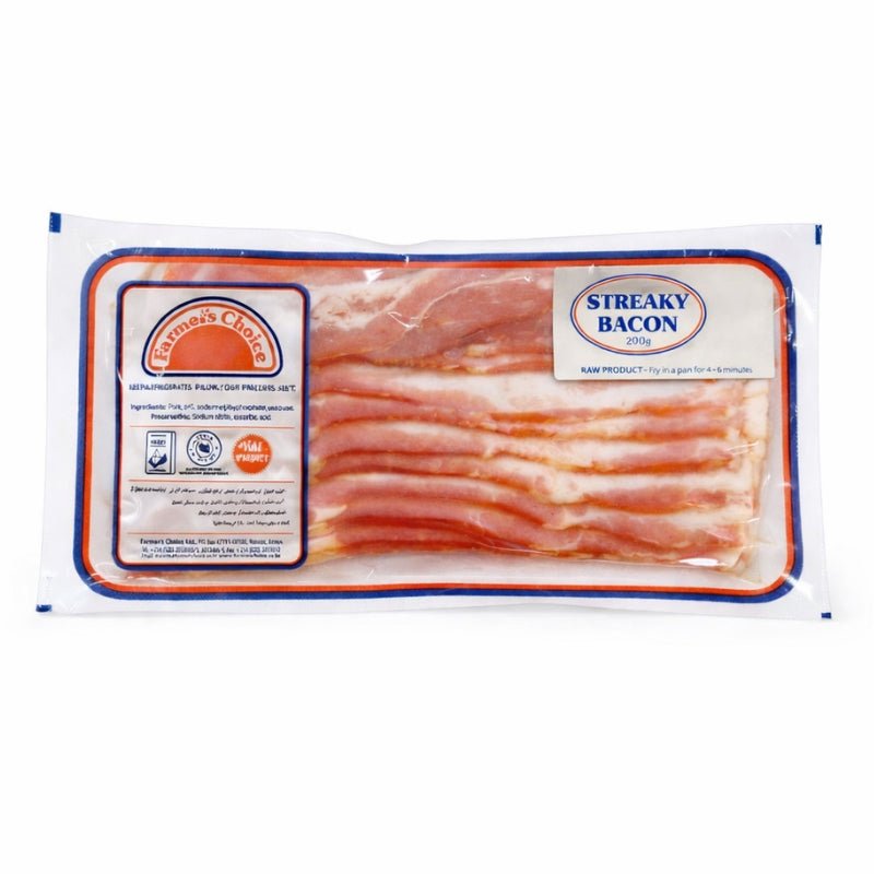 Farmers Choice Streaky Beef Bacon,400g