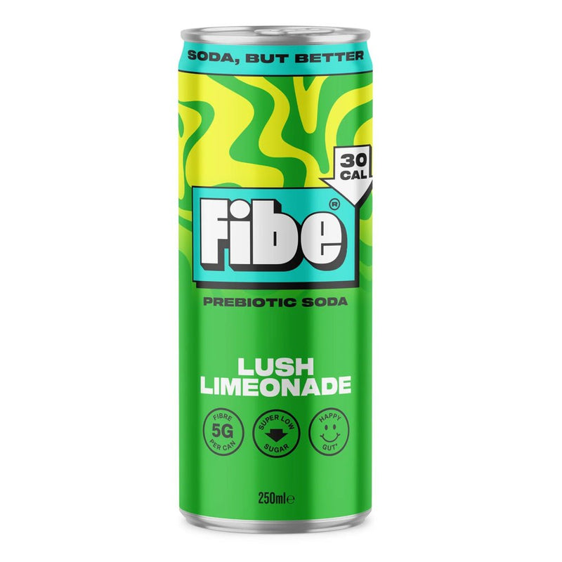 Fibe Soda Lush Limeonade Can, 250ml