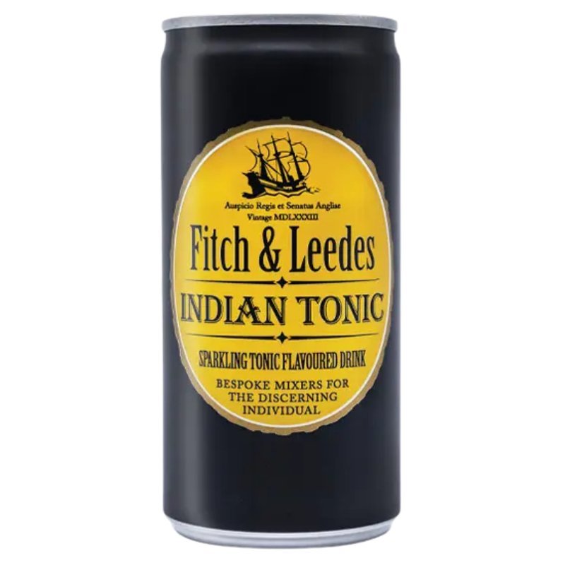 Fitch And Leedes Indian Tonic Can, 200ml