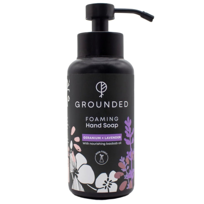 Grounded Geranium & Lavender Foaming Hand Soap, 500ml