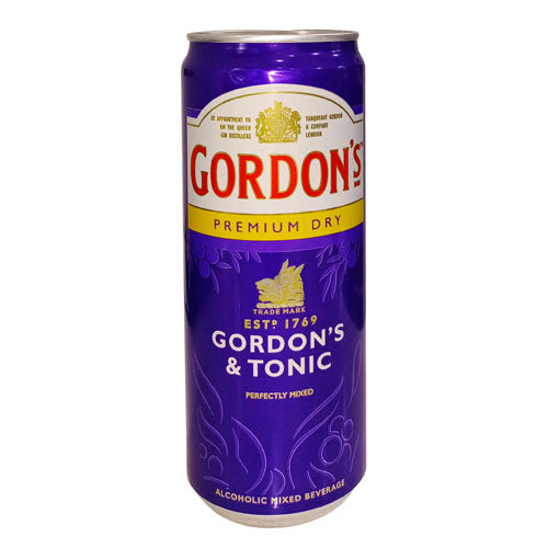 Gordons & Tonic Can, 330ml
