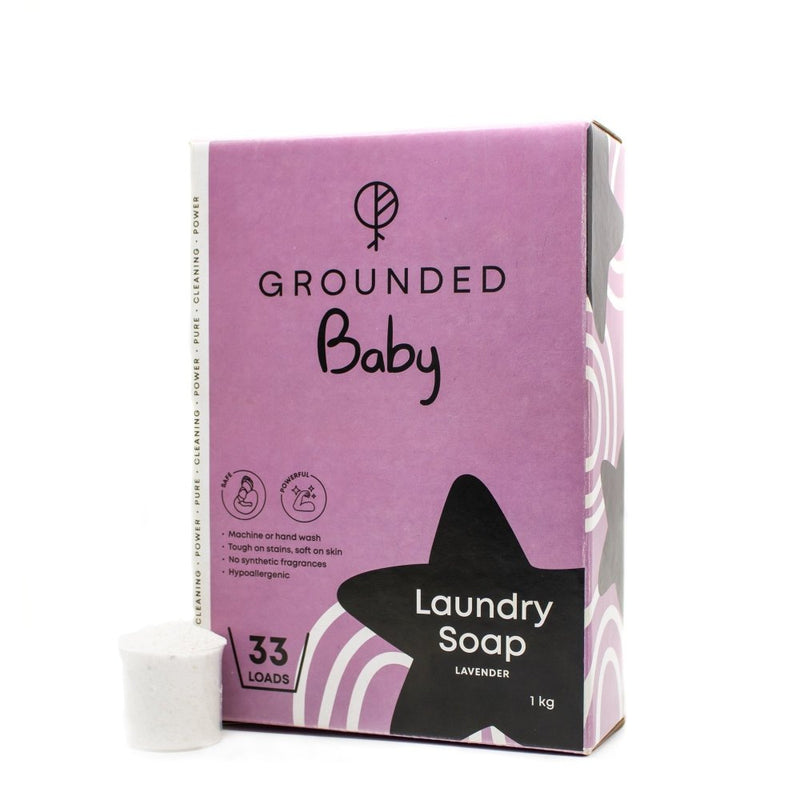 Grounded Baby Laundry Soap Powder Lavender, 1kg