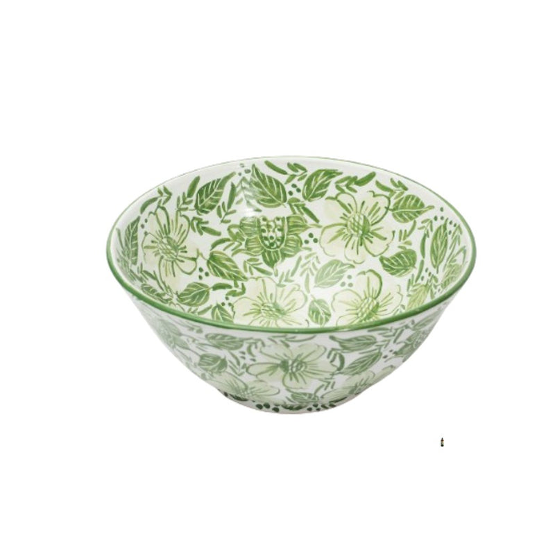 Bakuli Blu Ceramic Salad Bowl Sage Green med
