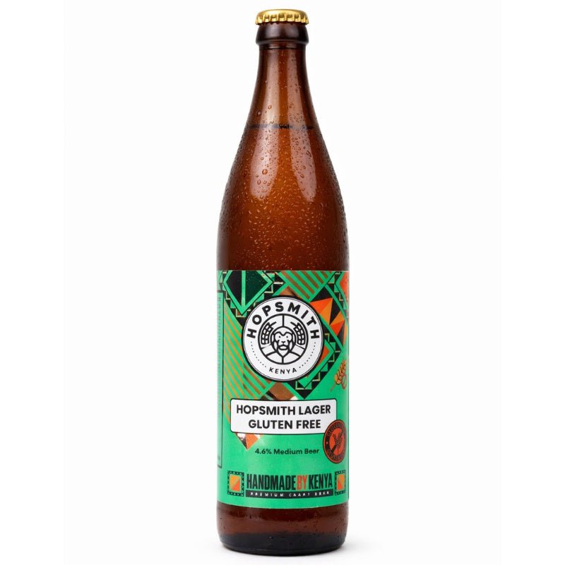 Hopsmith Lager Gluten Free Beer, 500ml
