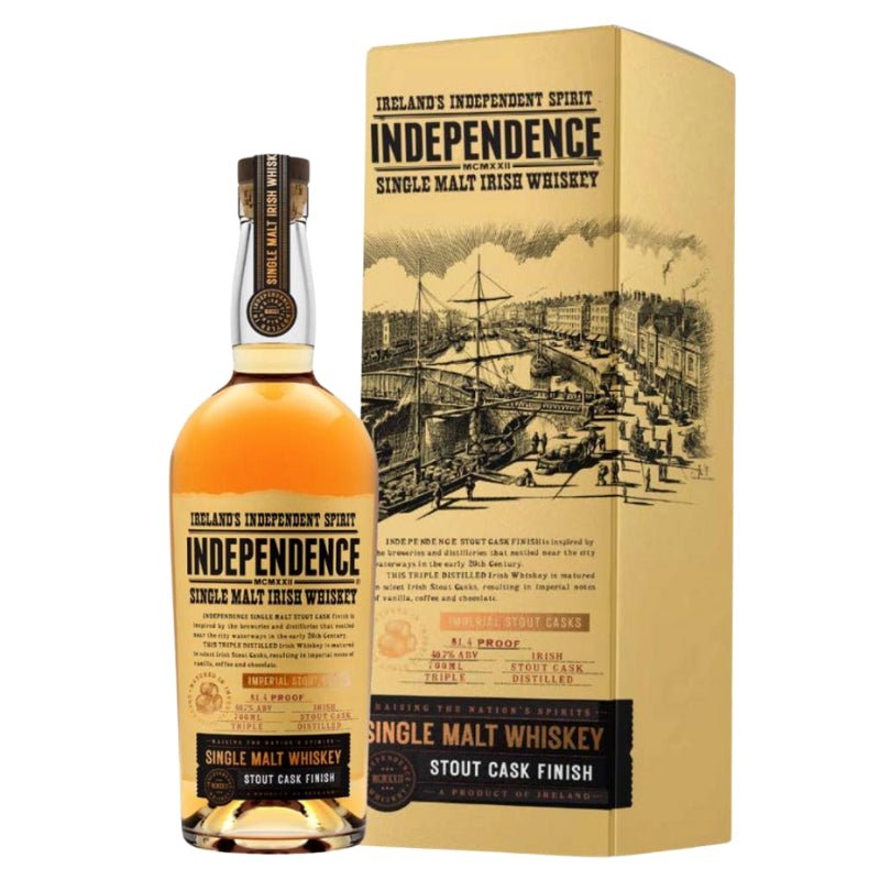 Independence Single Malt Irish Whiskey, 750ml
