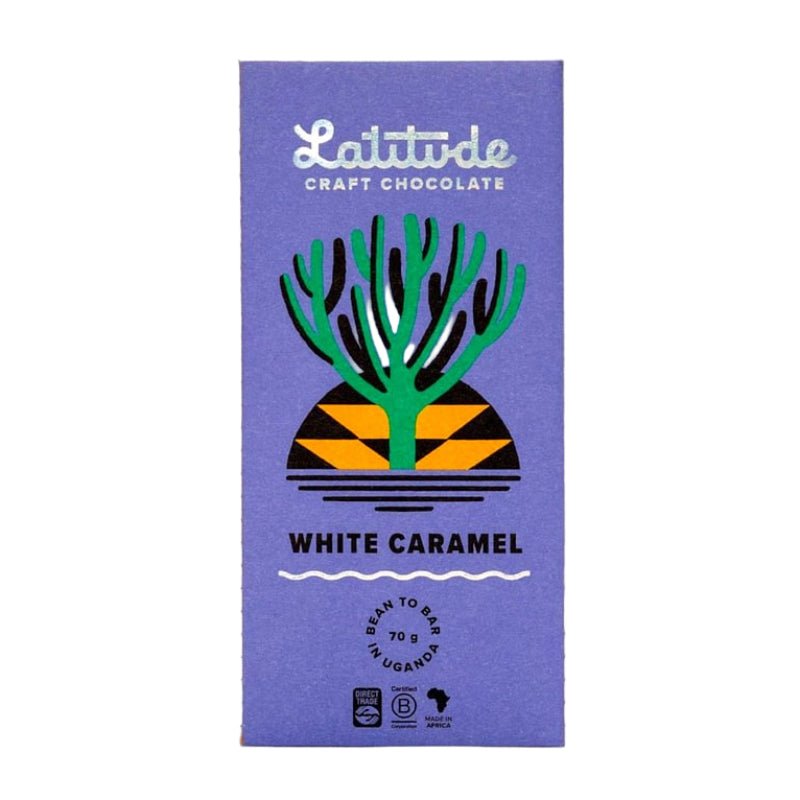 Latitude Craft White Caramel Chocolate Bar, 70g