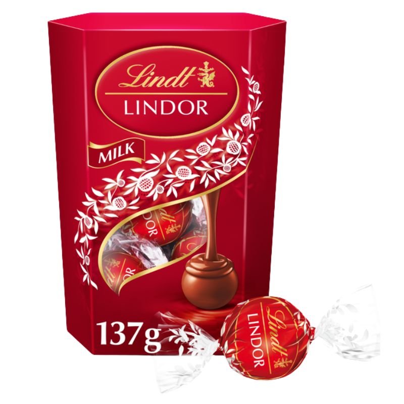 Lindt Lindor Milk Chocolate, 137g