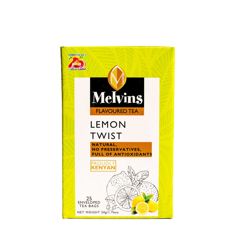 Melvins Melvin Lemon Twist, 50g x 25pc