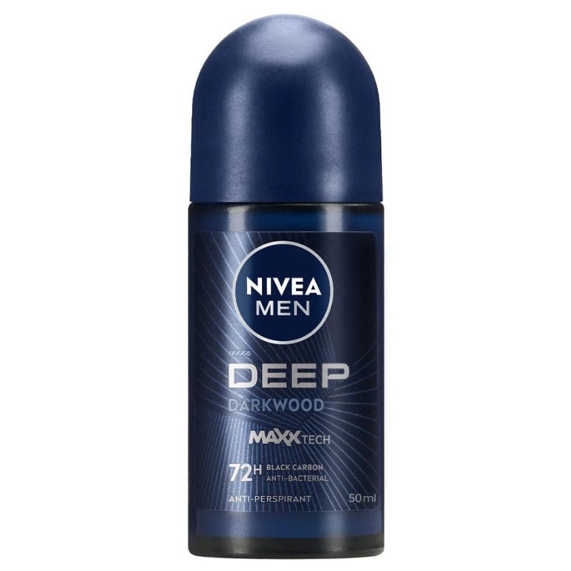 Nivea Men Deep Darkwood Roll On Deodorant, 50ml