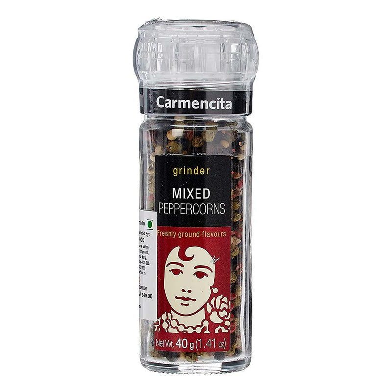 Carmencita Peppercorns Mix Grinder, 40g