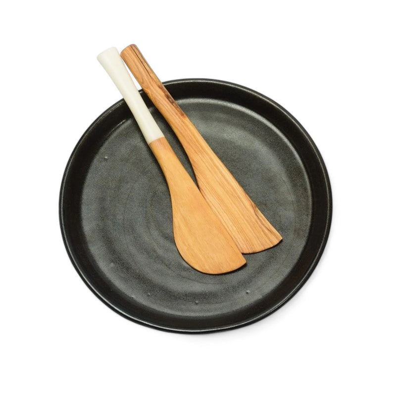 Kadi Kraft Butter Knife Olive Wood With White Bone
