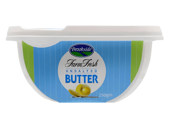 Brookside Unsalted Butter, 250g