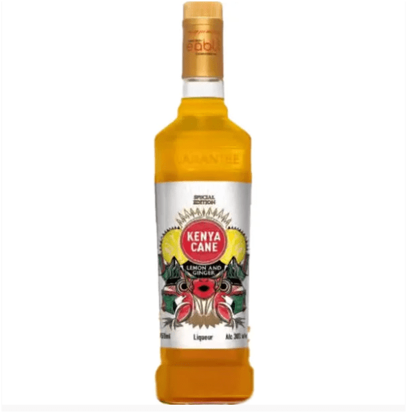 Kenya Cane Lemon and Ginger, 750ml
