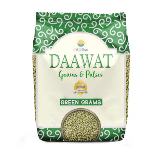 Daawat Green Grams, 1kg