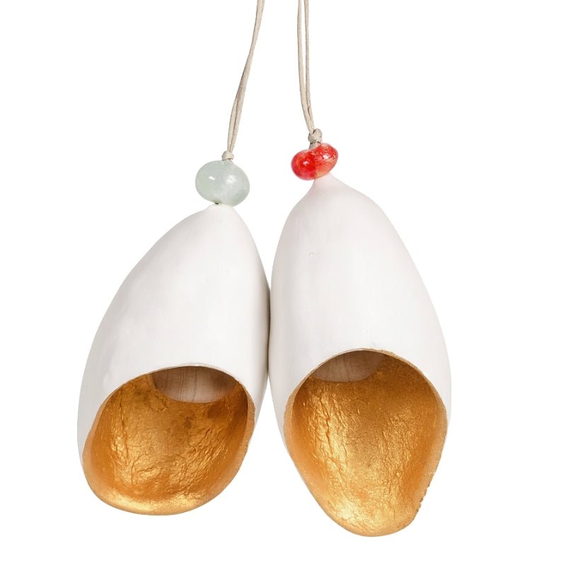 Seedlings Christmas Decoration Bells, 2pc