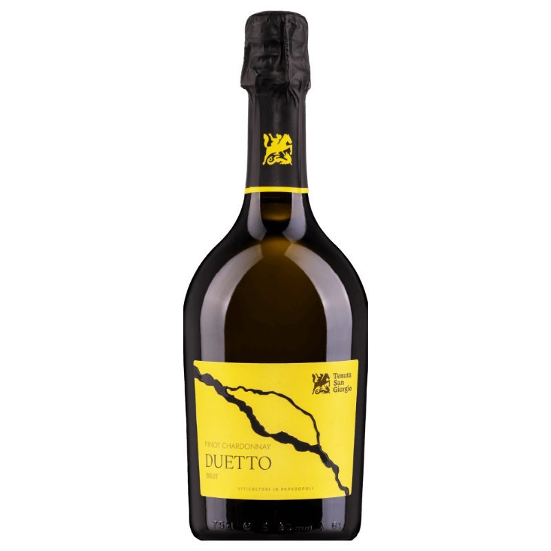 Tenuta San Giorgio Duetto Pinot - Chardonnay Brut Sparkling Wine, 750ml