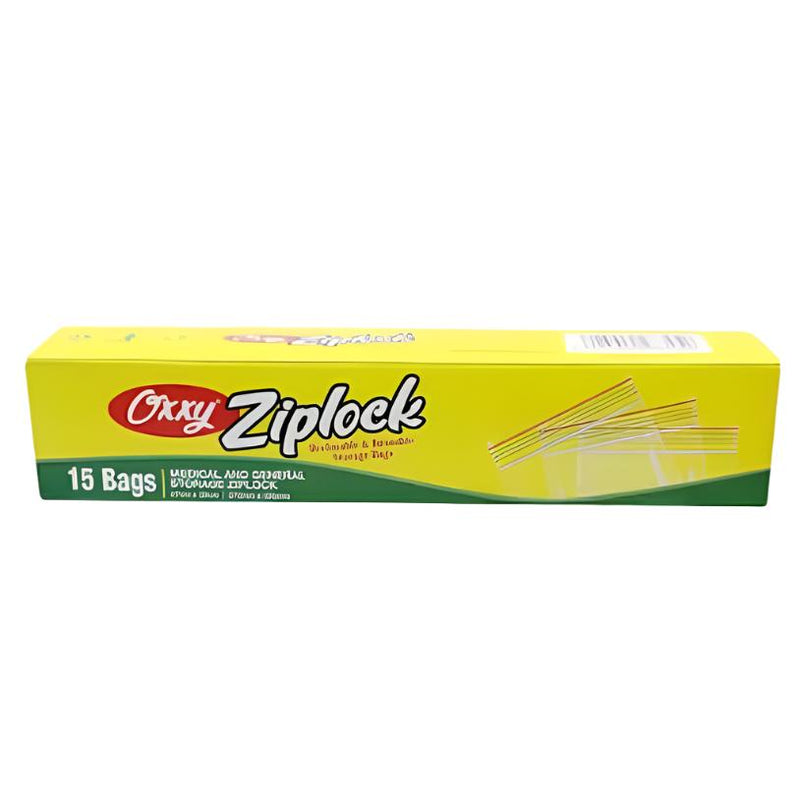 Oxxy Ziplock Medical & General Storage 18*20Cm Med, 20pc