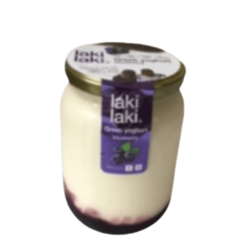 Laki Laki Yoghurt Blueberry In Glass 700ml