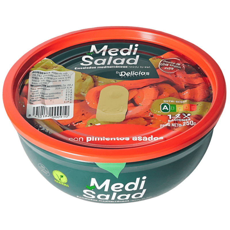 Medi Salad With Roasted Peppers, 250g