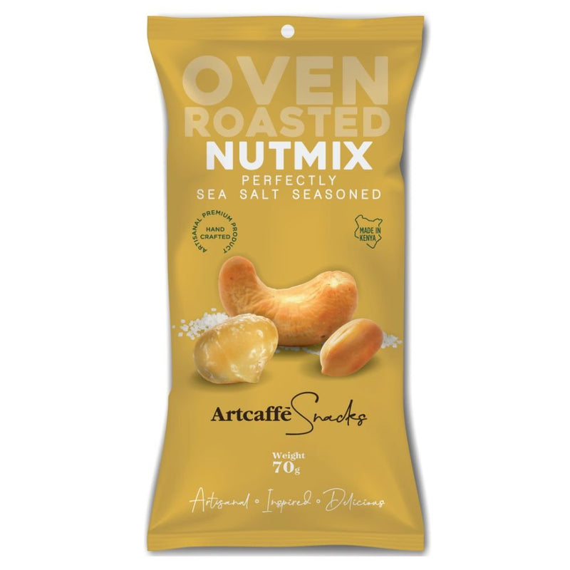 Artcaffe Salted Roasted Nut Mix, 70g
