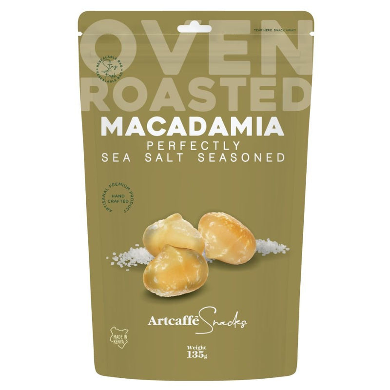 Artcaffe Salted Roasted Macadamia, 135g