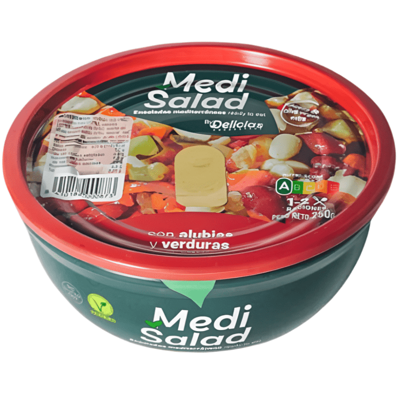 Medi Salad With Beans And Vegetables, 250g