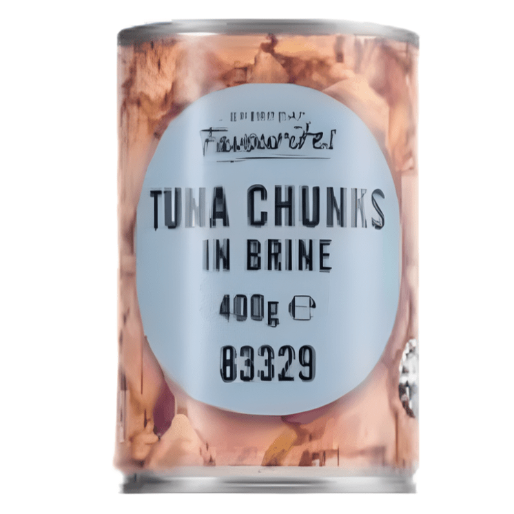 Everyday Favourites Tuna Chunks In Brine, 400g