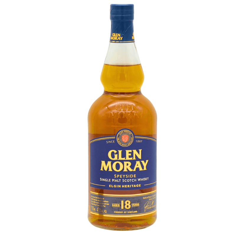 Glen Moray Elgin Heritage 18yrs Single Malt Scotch Whisky, 750ml