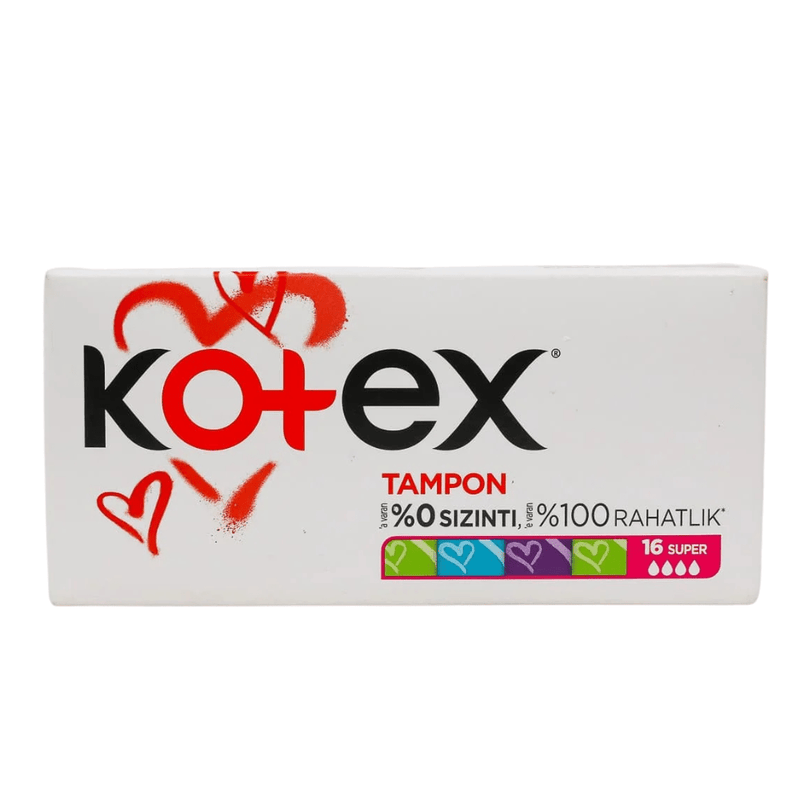 Kotex Tampons Super, 16pc