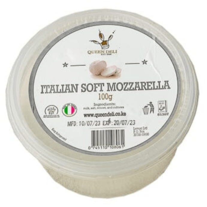Queen Deli Italian Soft Mozzarella Balls, 100g