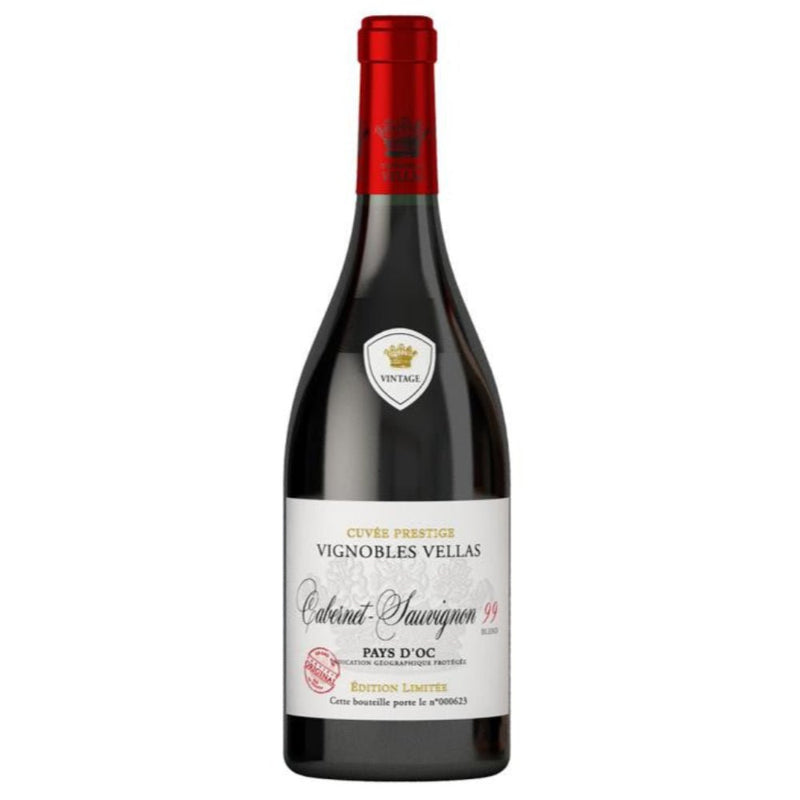 Vignobles Vellas Cabernet Sauvignon Rouge, 750ml