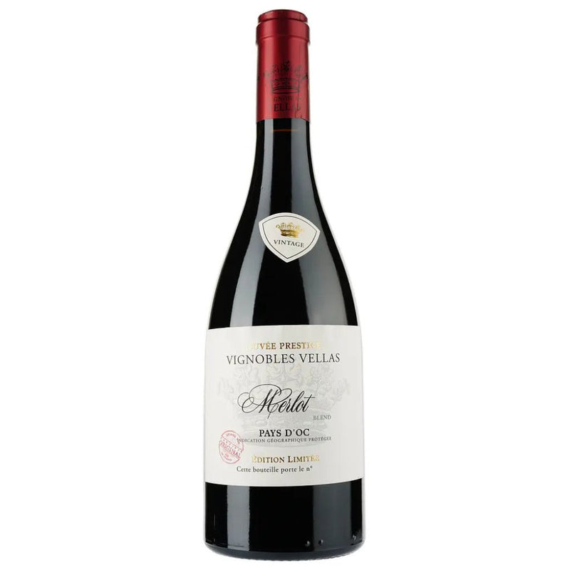 Vignobles Vellas Merlot Rouge, 750ml