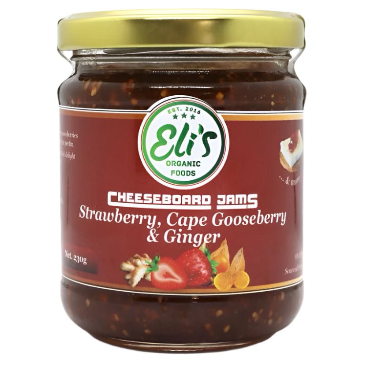 Eli's Strawberry Cape Gooseberry And Ginger, 230g