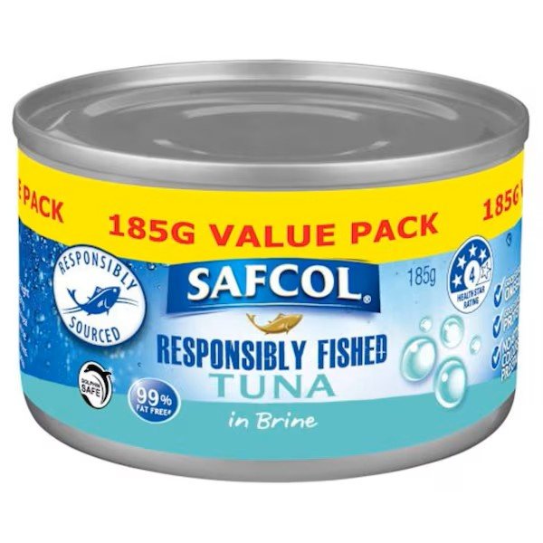 Safcol Tuna in Brine, 185g