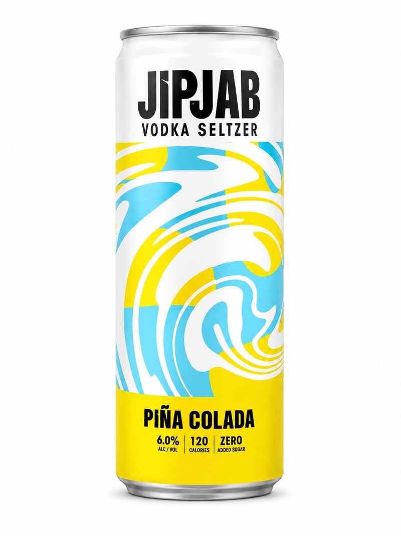 Jipjab Pina Colada Vodka Seltzer, 330ml