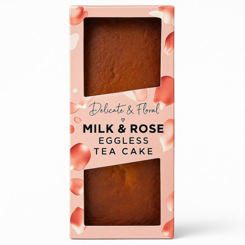 Milk & Rose Eggless Tea Cake