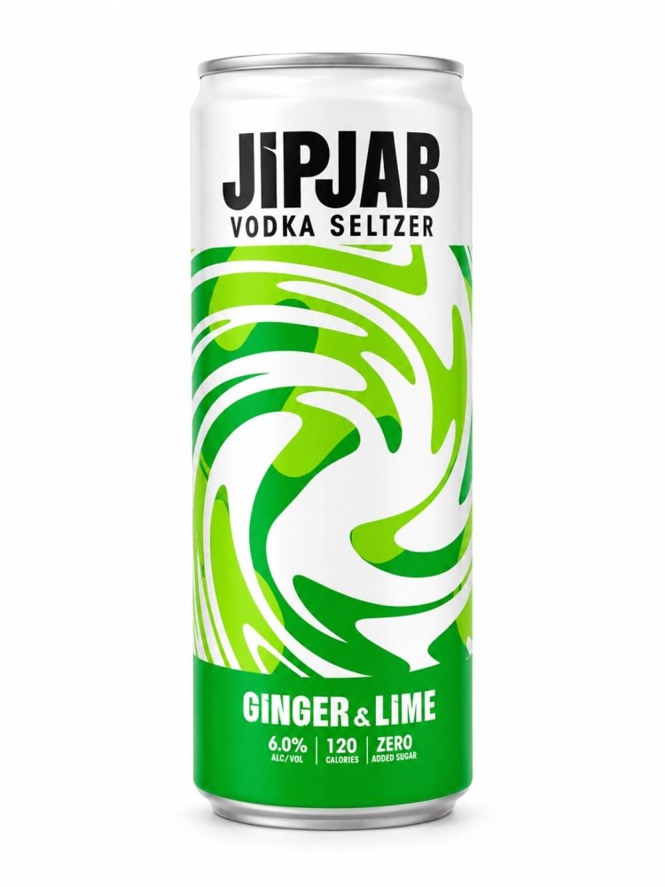 Jipjab Ginger & Lime Vodka Seltzer 330ml