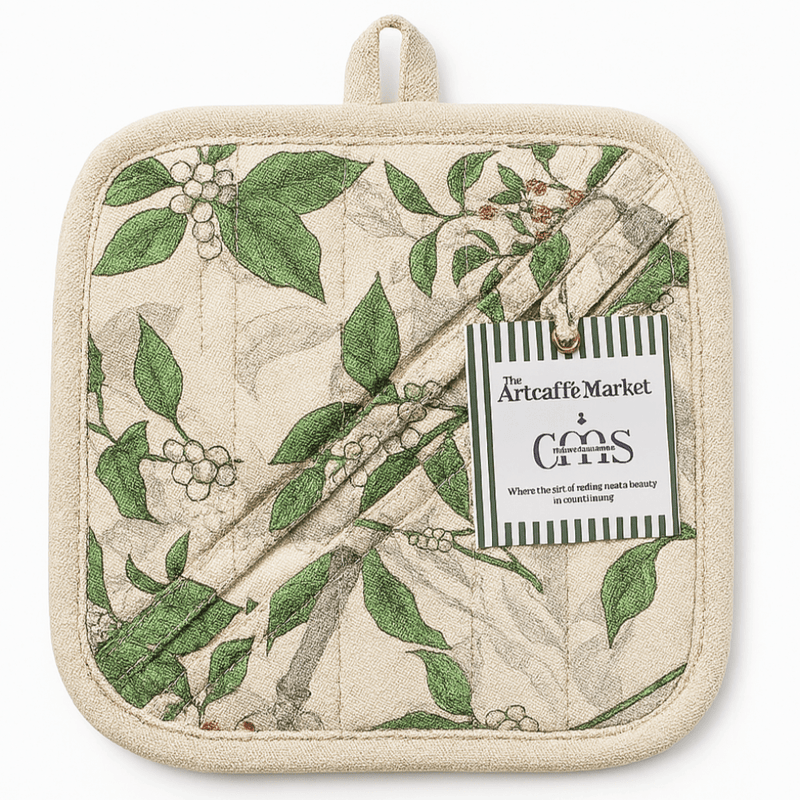 CMS Pot Holder in Canvas White