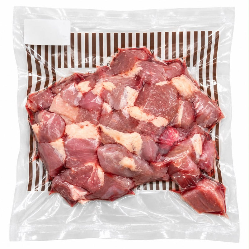 Ongole Lean Beef Boneless Cubes, 510g