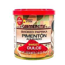 Carmencita Sweet Smoked Paprika, 75g