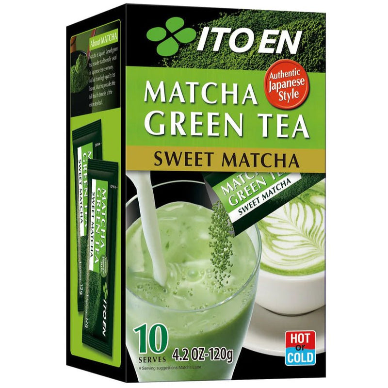 Ito En Japanese Green Tea Sweet Matcha Stick, 10pcs