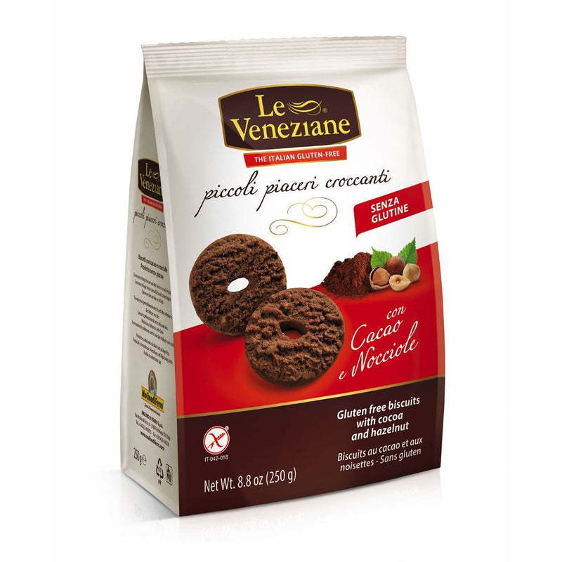 Le Veneziane Bisc Cocoa And Hazelnut No Gluten Free, 250g